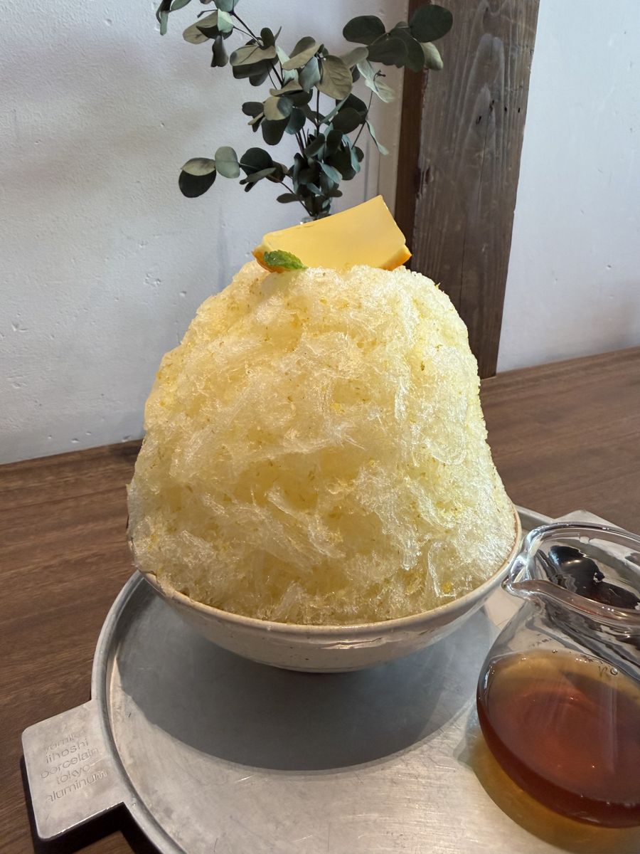 甚六果実園のかき氷