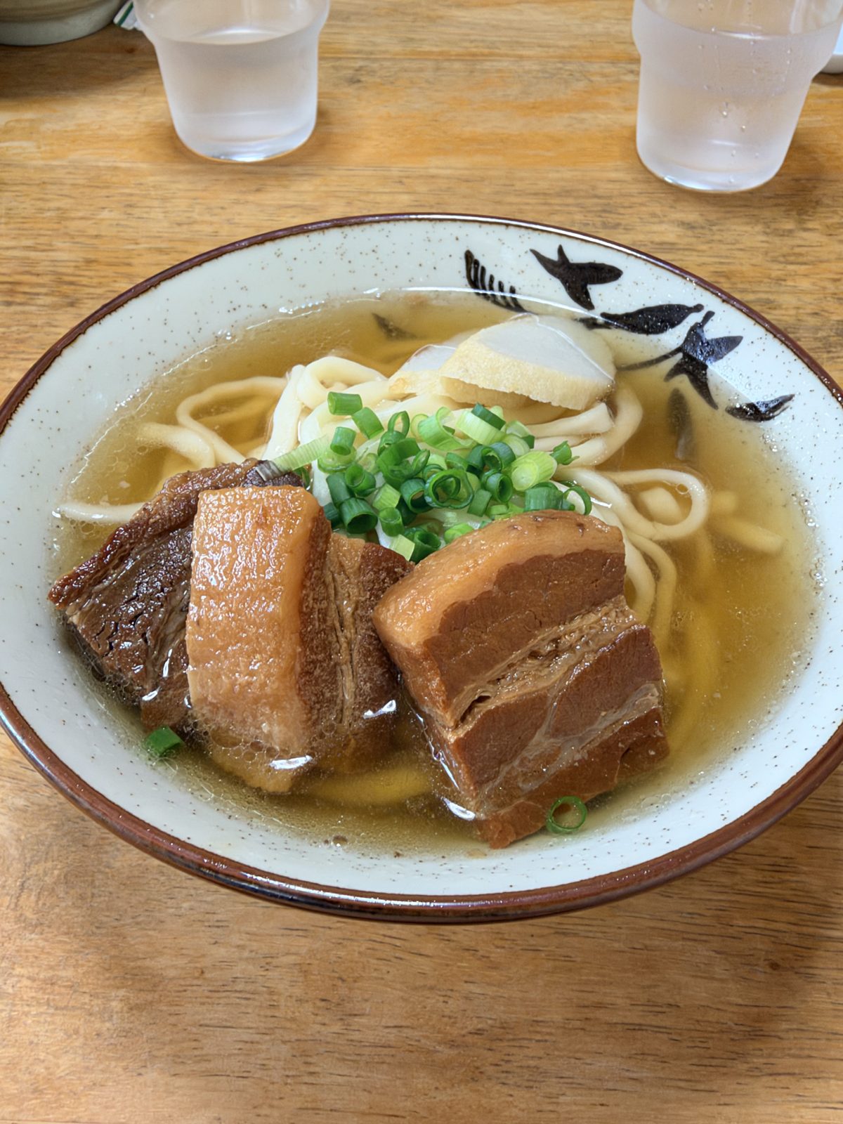 きしもと食堂の沖縄そば